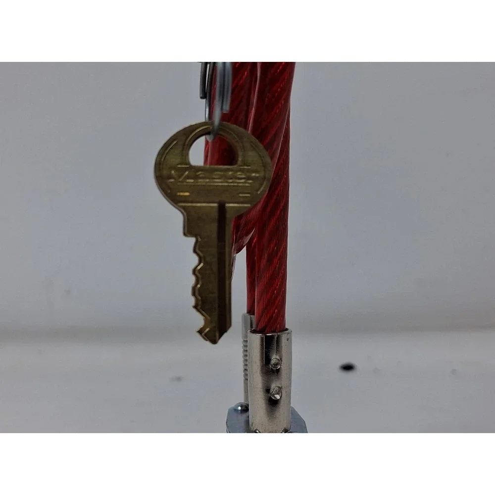 Master Lock 719D 3 L ft. x 3/16 Dia. in. Cable with Laminated Steel Padlock. O